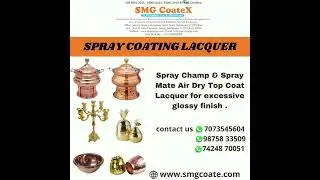 Best air dry lacquer for your decoarative items, statue, furniture etc.