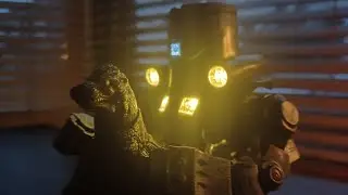 Godzilla 89 Vs Cherno Alpha stopmotion test