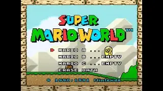 Super Mario World - 02 - (restart) Areas 1 & 2