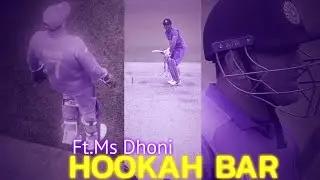 Hookah Bar Ft. Mahendra Singh Dhoni Edit || MSD Edit |Mix Status | AA Graphics