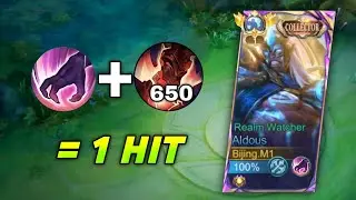 ALDOUS HYPER BEST BUILD FOR 1 HIT (You must try) ALDOUS BEST BUILD 2025!!