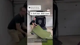 Создайте симулятор гольфа за 1000 долларов! #гольф #golfsimulator