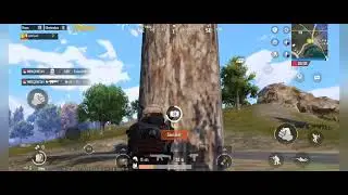 PUBG MOBILE escap&eacute; de la zona azul 💙