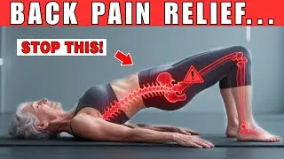 3 Glute Bridge Mistakes After 50 That Make Your Back Pain Worse | Back Pain Relief | Senior Vital