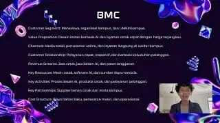 SWOT & BMC of digigaw express printing POD business, custom printing, Bintang Ramadh's work request