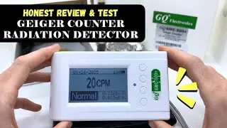 Geiger Counter GMC 500+ Unboxing, Radioactive Test with Radium Dial Watches