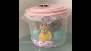 Disney Parks Princess Bath Toy Set in Bucket with Spout and Sifter #shorts
