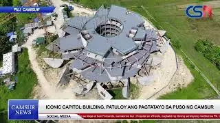 Iconic Capitol Building, patuloy na binubuo sa puso ng CamSur