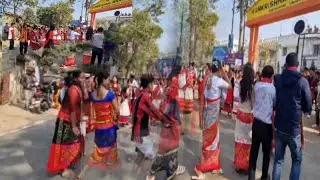 KOKBROOK DAY TRIPURA DANCE SCHOOL STUDENT || AT:- RAMKRISHNR MAHAVID YALAYA ||#MWSAMUNGMUSIC