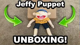 SML Merch Jeffy Puppet Unboxing!
