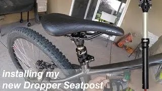 Installing My New DNM Dropper Seatpost!
