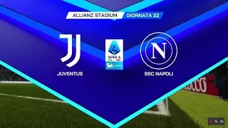 JUVENTUS VS NAPOLI Allianz stadium FC 26 FULL MATCH 22 giornata .