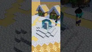 Minecraft Underground Village🏠 #minecraft