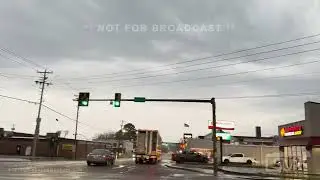 4-2-2025 Lexington, TN - Incredible Tornado Warned Storm