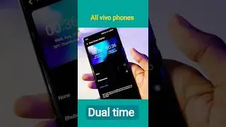 Is Vivo's Dual Clock Widget Worth It? #time #technology #tech #shorts
