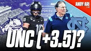 PICKING TCU Horned Frogs at North Carolina Tar Heels | Bill Belichick's College Football Debut