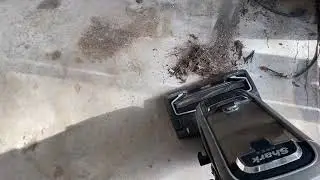 MOVE OUT VACUUMING 🚨 Shark Apex pile of dirt in garage