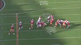 49ers Jake Brendel run and pass game snaps vs WAS week 16 2022