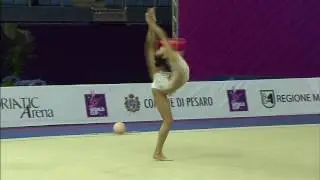 Laura Zeng - Ball - 2017 Pesaro World Cup - Rhythmic Finals