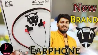 Ant audio wave sports 540 brand new earphone unboxing | receive in hindi 2021 | self Bass | VT.