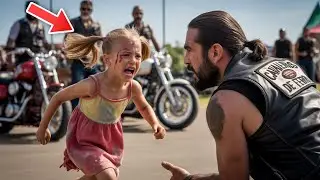 Garotinha Corre Até os Motoqueiros Chorando “Levaram Meu Irmão” — O Que Fizeram Viralizou