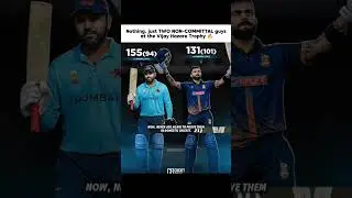 Rohit & Virat today in VHT 🔥