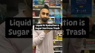Liquid IV Hydration is Sugar Dextrose Trash #liquidiv #electrolytes #hydration