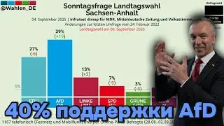 Политическая сенсация в Саксонии-Анхальт - AfD не остановить