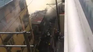 Malate fire 041712 side view