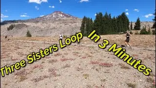 Trail Running  the Three Sisters Loop (In 3 Minutes)