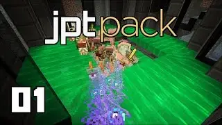 jptpack - Ep1 - Powered Spawner - Uncrafting Grinder (1.10 Modded Minecraft)