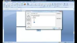 Clickable Table Of Contents - Microsoft Word 2007