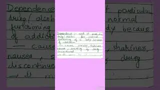 Addiction and Dependence human health and disease class 12 neet highlight important topic biology