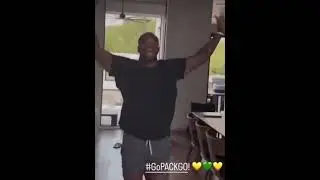 Micah Parsons Celebrates being traded by Dallas Cowboys to Green Bay Packers Before Eagles Week 1