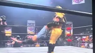 Ultimo Dragon with a Giant Cesaro Big Swing on Billy Kidman from Raven Flock on WCW NITRO 2/16/98