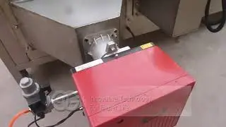 Continuous Almond Chickpea Frying Machine|Nuts Fryer