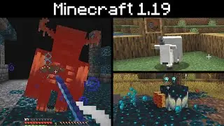 Minecraft 1.19 - Bedrock Parity, Goat Horns, Warden Attack, Sculk Vibrations, Mob AI, New Music