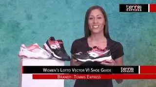 Lotto Women Vector VI Shoe Guide - Tennis Express