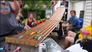 Cardboard Pinewood Derby Track Under $20 Instructions
