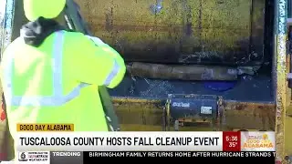 Tuscaloosa County Hosts Fall Cleanup Event