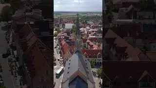 Aerial Tour of Walldorf, Germany 🌳 | Home of SAP #shorts #germany