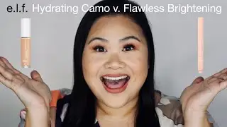 e.l.f. Flawless Brightening v. Hydrating Camo Concealer | Which one is better for maturing skin?
