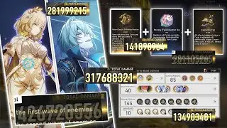 INSANE LUCK!!! 426 MIL DAMAGE with RUBERT CURIO ,40 EQUATIONS AND MAX BLESSINGS Full Run X8