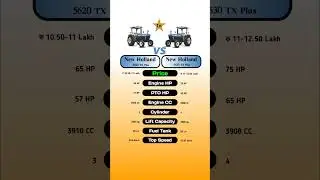 New Holland 5620 TX Plus Vs New Holland 5630 TX Plus #technnu