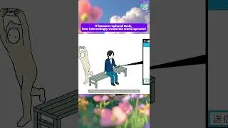 If humans replaced tools, how interestingly would the world operate l #animation #cartoon #anime