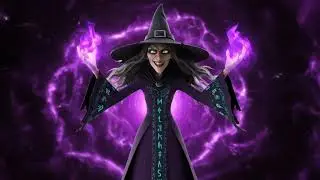 The Showdown in the Frozen Forest with the Sorceress