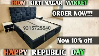 buy latest beds || Stylish beds || Republic Day Special || LN FURNITURE || KIRTI NAGAR