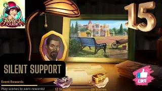 JUNE'S JOURNEY SECRETS | SILENT SUPPORT - OUTSIDE THE ESTATE | SCENE 15 | WORD MODE