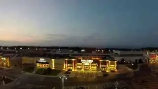 Lansing Mall - Drone View at Night