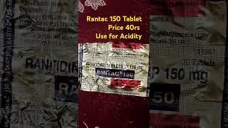 Rantac 150 Tablet #medicine #review